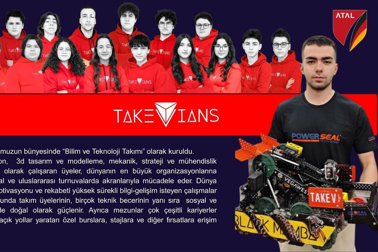 Samsun Segman Takev Robotics Team Receives International Support