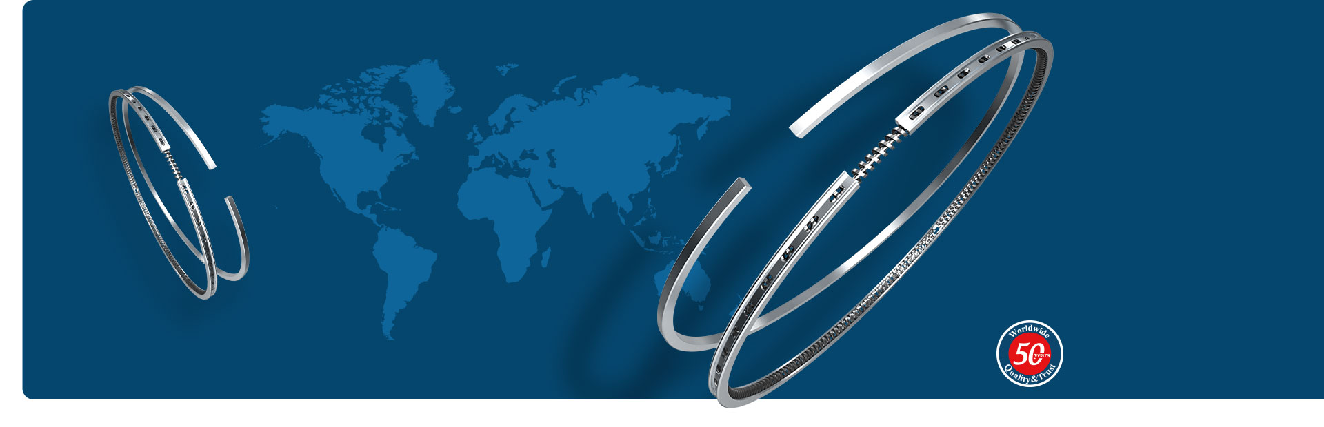  POWERSEAL® PISTON RINGS EXPORT TO 80 COUNTRIES AROUND THE WORLD